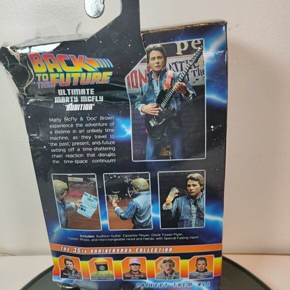 'Back to the Future'  A Marty McFly figurine with vanishing hand. What a Classic - Picture 2 of 3